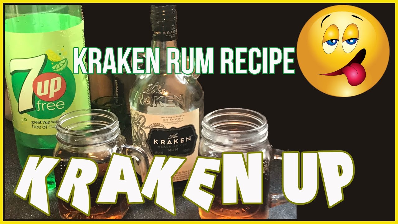 Krakenup- Kraken Rum and 7Up Cocktail Recipe (Inebriated Lockdown Edition)