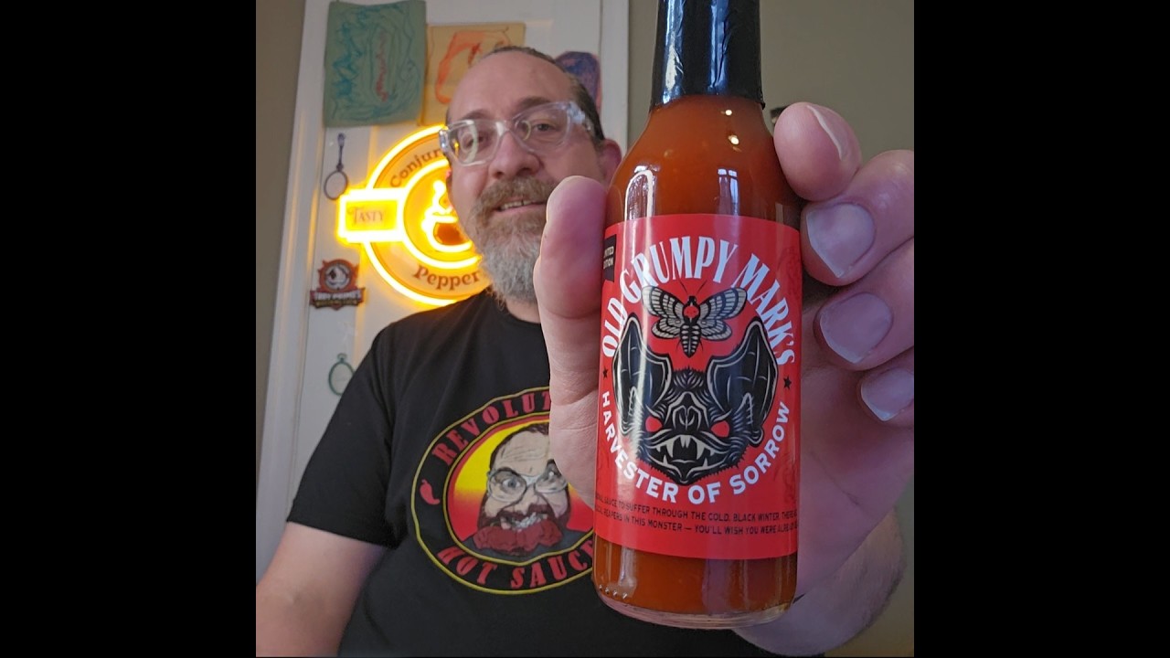 Harvester of Sorrow Hot Sauce Review – A Sweet, Surprisingly Fiery sauce from Old Grumpy Mark’s