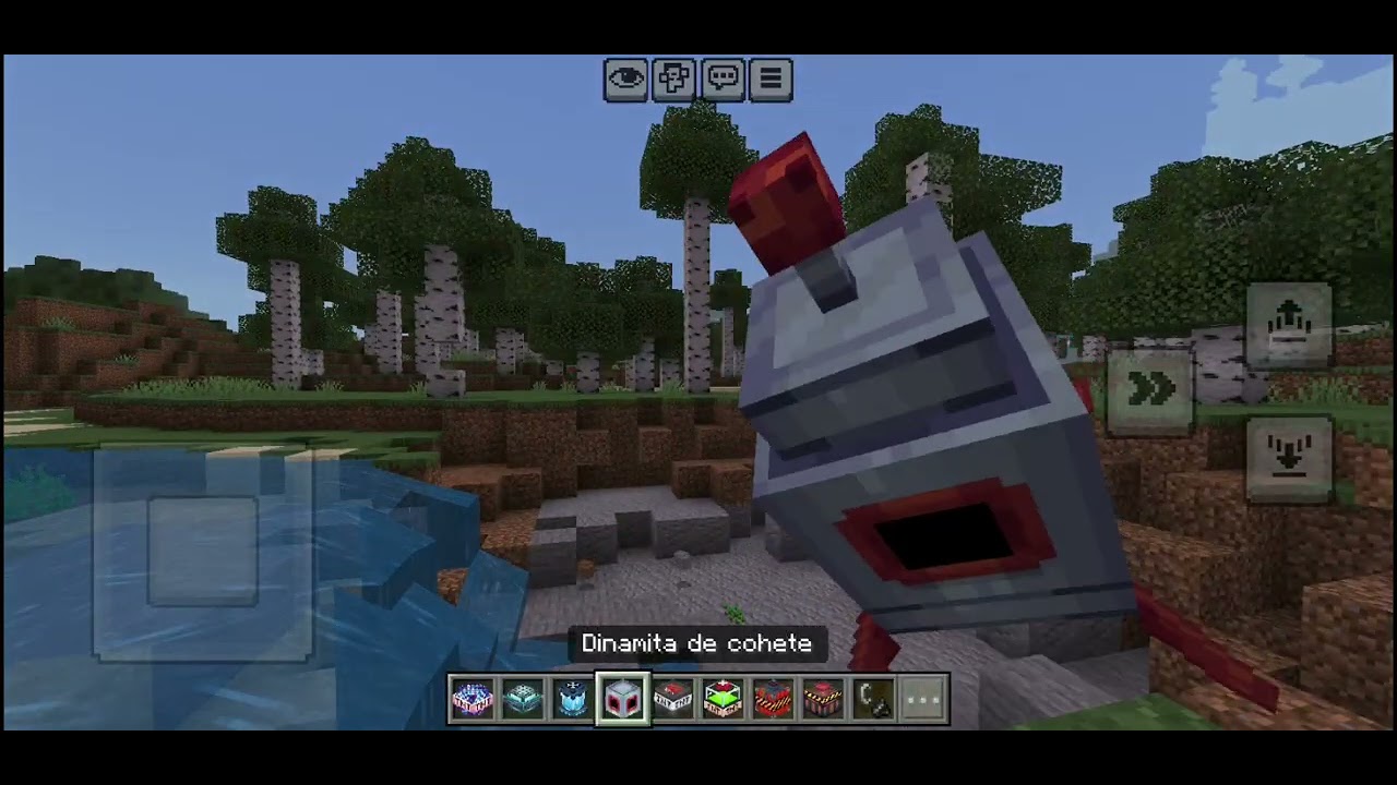 Probando Nuevo mod de Dinamita💣💣💣💥💥💥😱😱😱#minecraft 