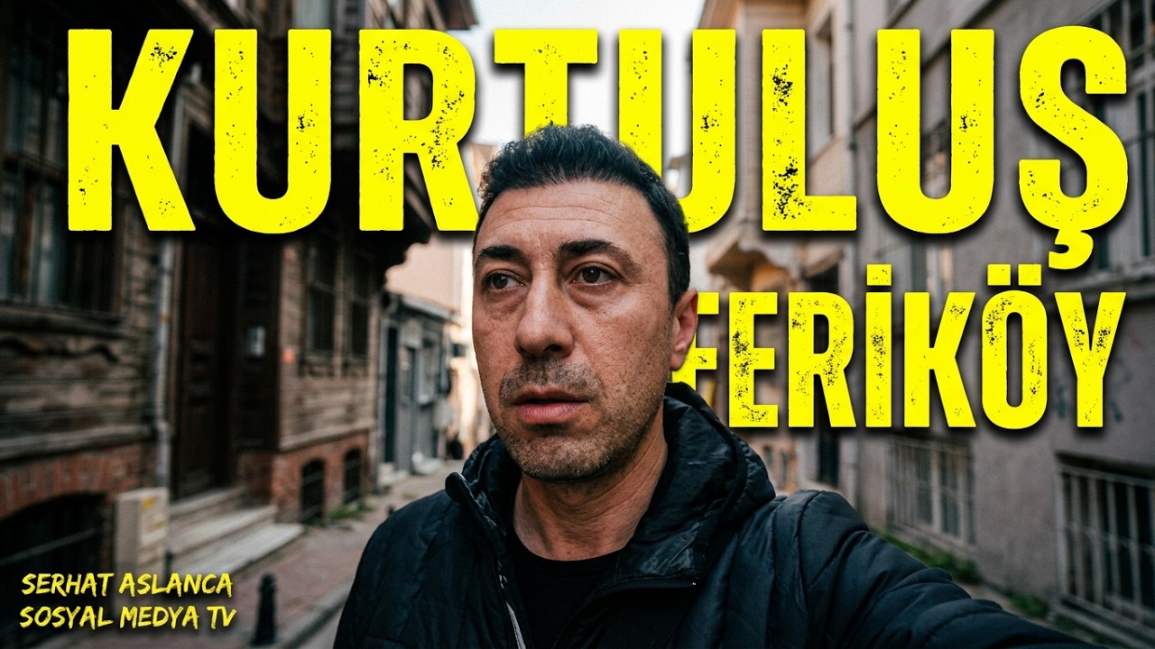 Kurtuluş Feriköy Dolapdere Sokakları..Walking Tour