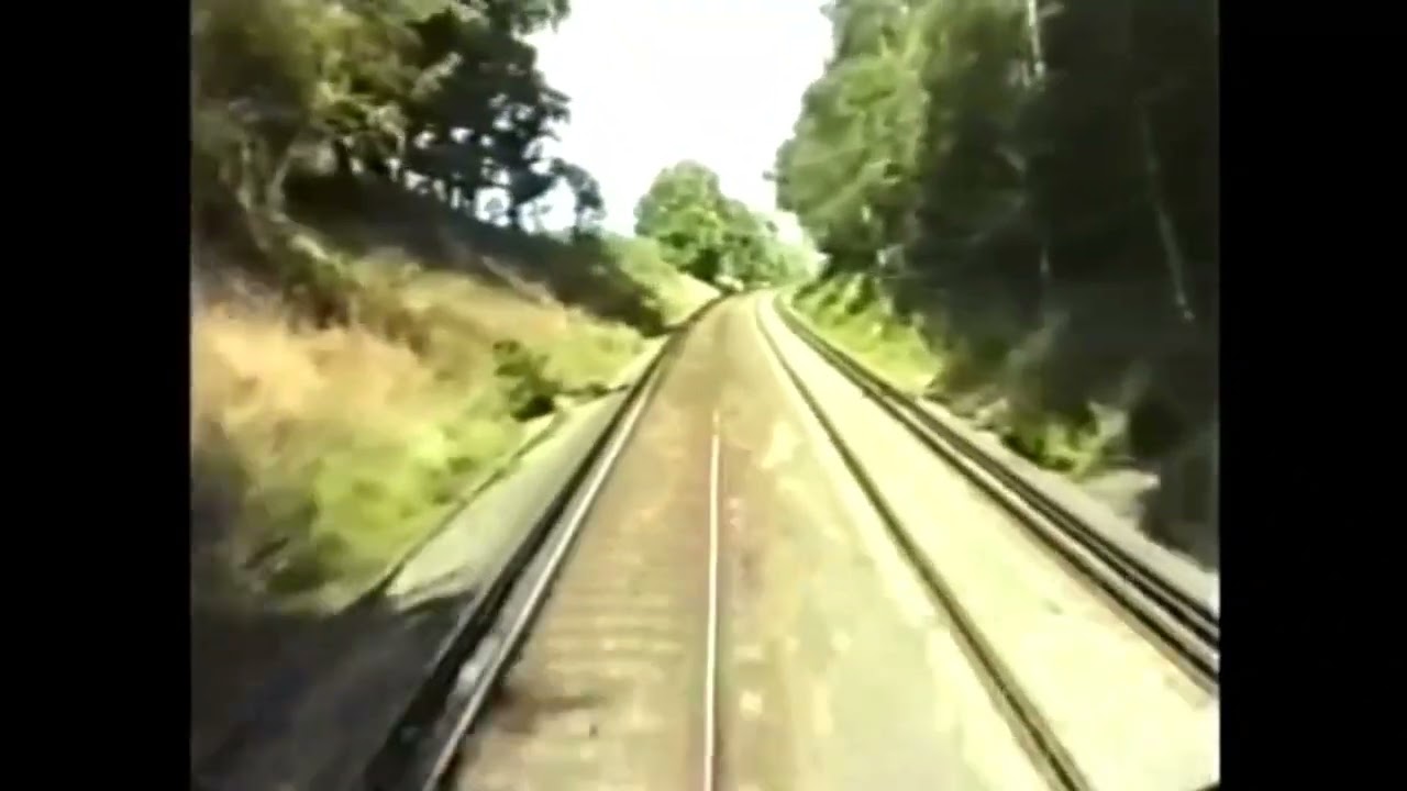 Class 455 cab ride Guildford to Waterloo via Cobham 1990