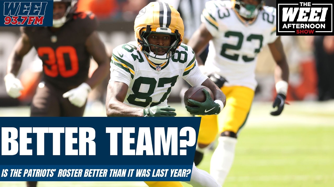 Why the Patriots are better now than they were at the end of last season | Afternoons