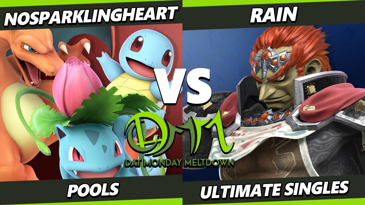 DAT MM 370 - nosparklingheart (Pokemon Trainer) Vs. Rain (Ganondorf) Smash Ultimate - SSBU