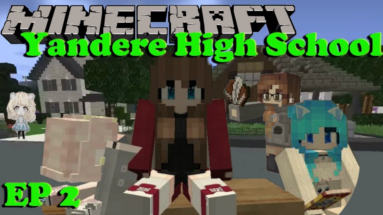 Yandere high School | Weird gym Teacher (Minecraft Roleplay) #2