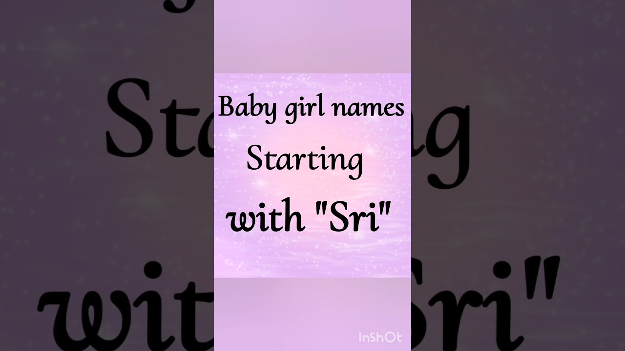 unique/popular names starting with 