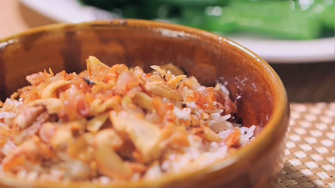 阿爺廚房食譜 | 豬油撈飯