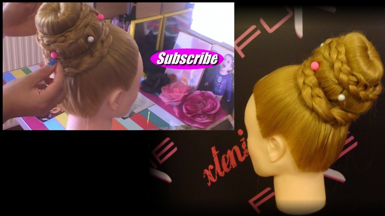 Εντυπωσιακό Χτένισμα δύο επιπέδων Impressive two level Updo hairstyle)