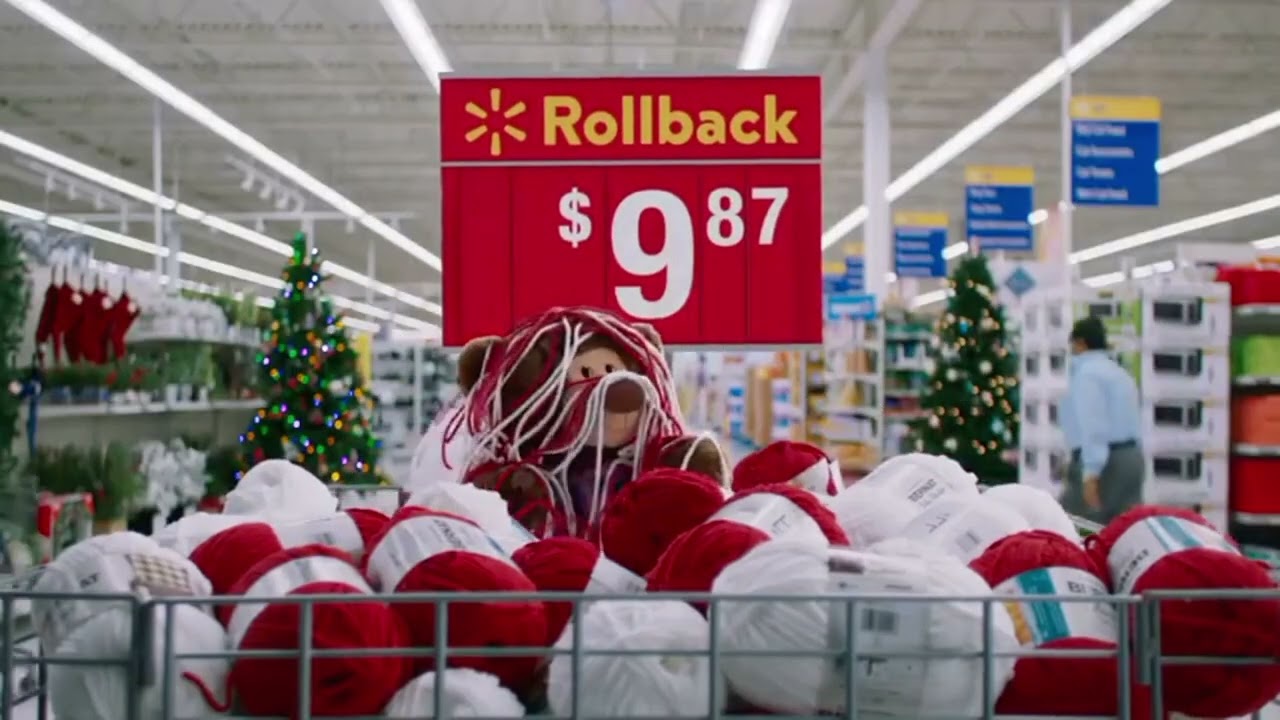 Walmart Rollback Commercial with Teddy Bear from Canada