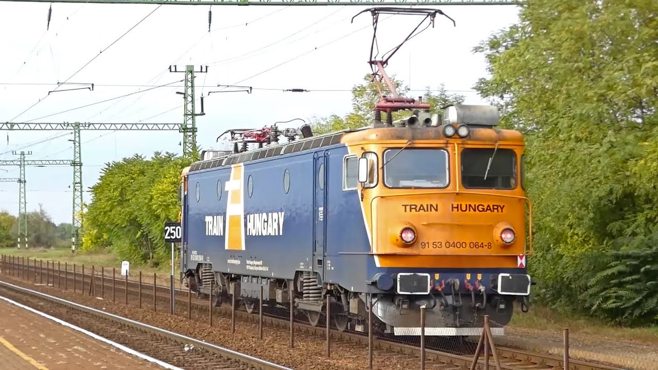 TRAIN HUNGARY Asea gyorsul ki &Uacute;jsz&aacute;sz 2. v&aacute;g&aacute;ny&aacute;r&oacute;l