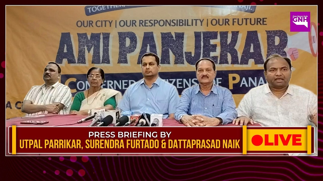 PRESS CONFERENCE BY UTPAL PARRIKAR, SURENDRA FURTADO & DATTAPRASAD NAIK | 18/02/2026 |🔴GNH_ LIVE