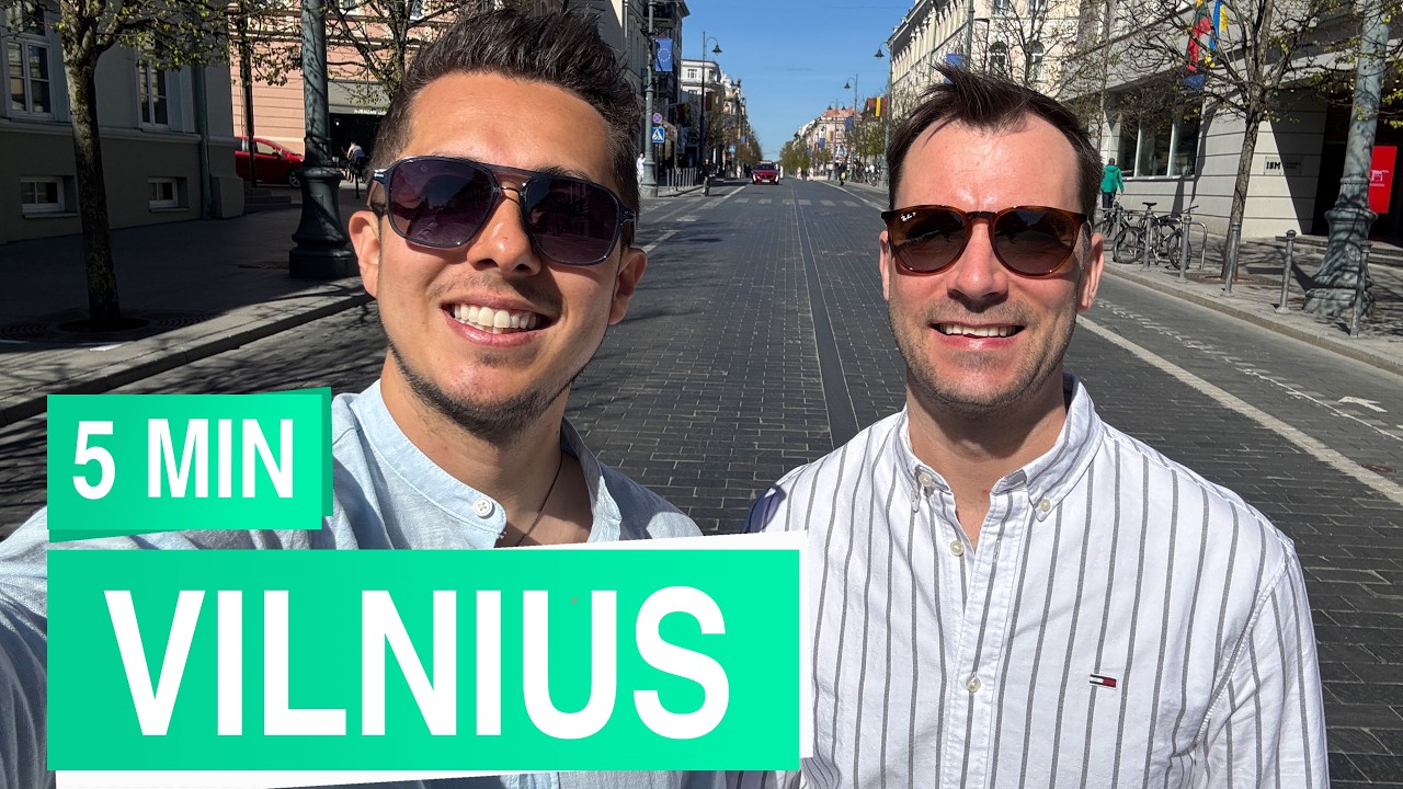 Vilnius in 5 Minutes 🏰📸 The hidden gem of Europe