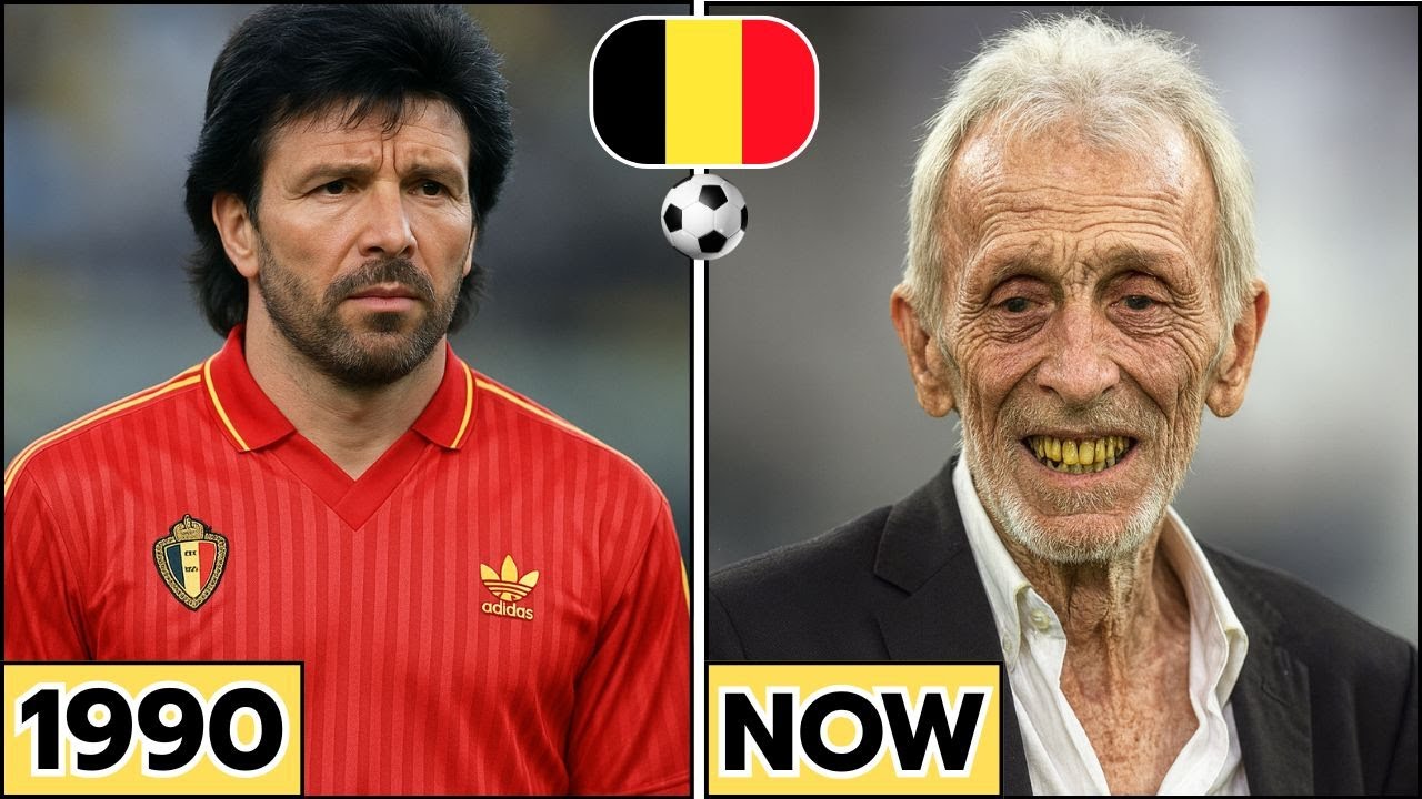 Belgium 🇧🇪 World Cup 1990 Squad ⚽ Then and Now