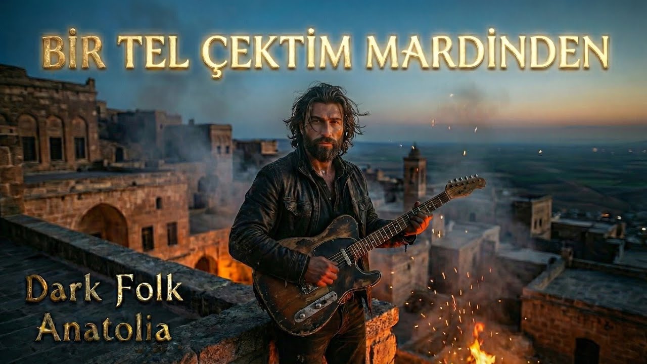 Bir Tel Çektim Mardin'den | Anatolian Rock Cover #darkfolkanatolia #anatolianrock #mardintürküsü  