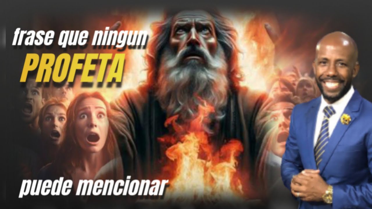 🛑 SOLO LOS PROFETAS BIBLICOS LA PODÍAN DECIR/Frase que ningún 