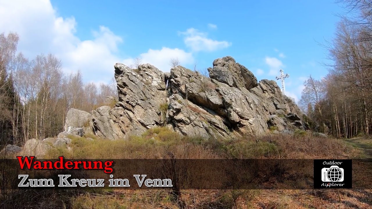 HIKING - Wanderung von Monschau Dreistegen zum Kreuz im Venn