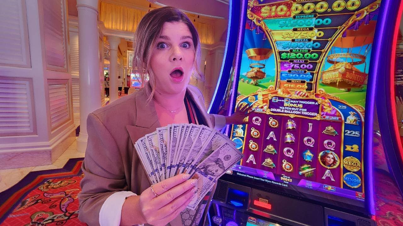 The Balloon Popped and We Landed a HUGE WIN! (Las Vegas Slots)