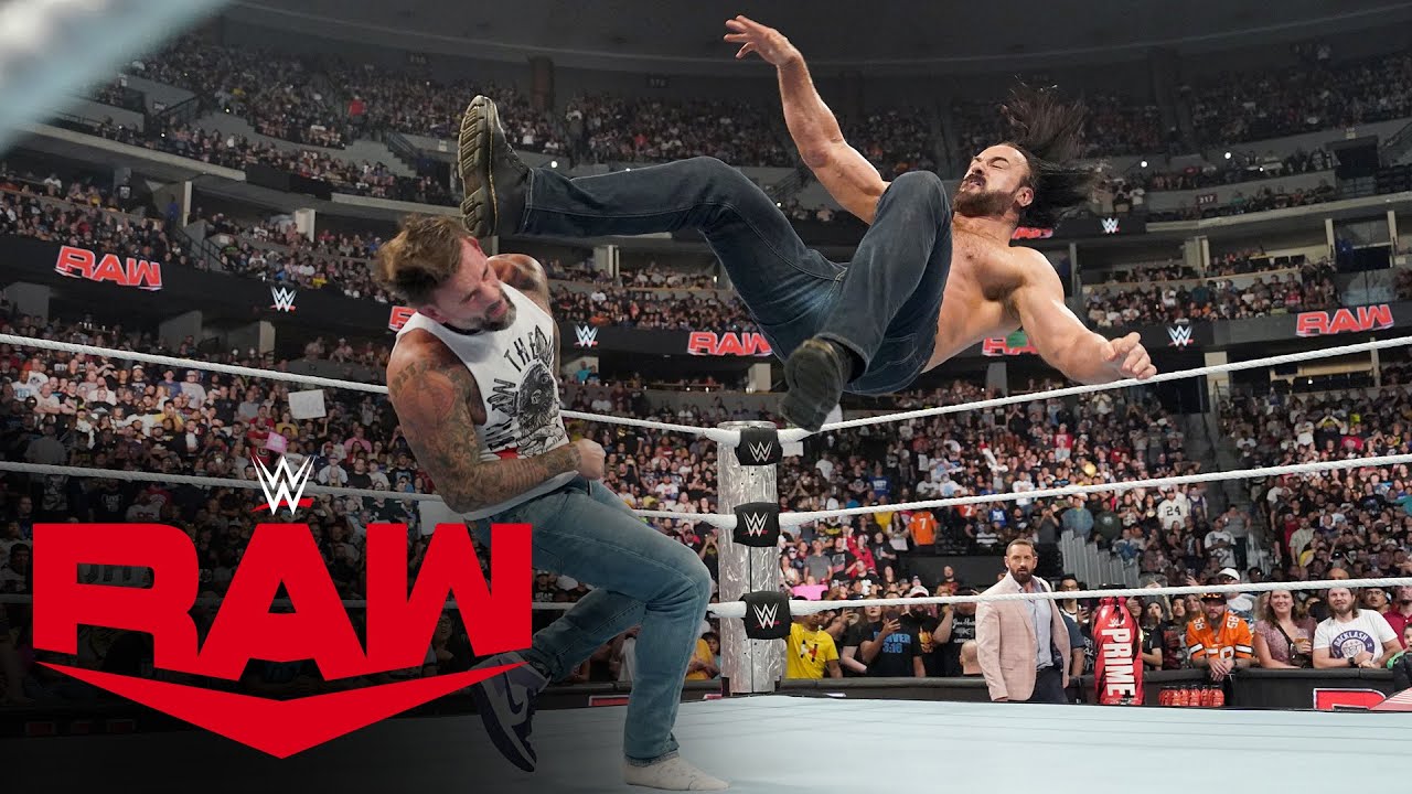 ПОЛНЫЙ СЕГМЕНТ: Дрю Макинтайр жестоко нападает на CM Punk: Raw, 2 сентября 2024 г.