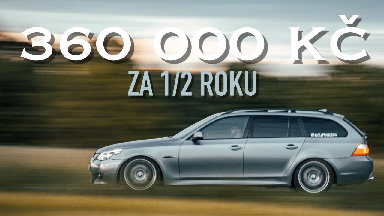 Chcete pětkové BMW? KOLIK STOJÍ BMW Z ROKU 2010 ? [BMW E61 po půl roce]
