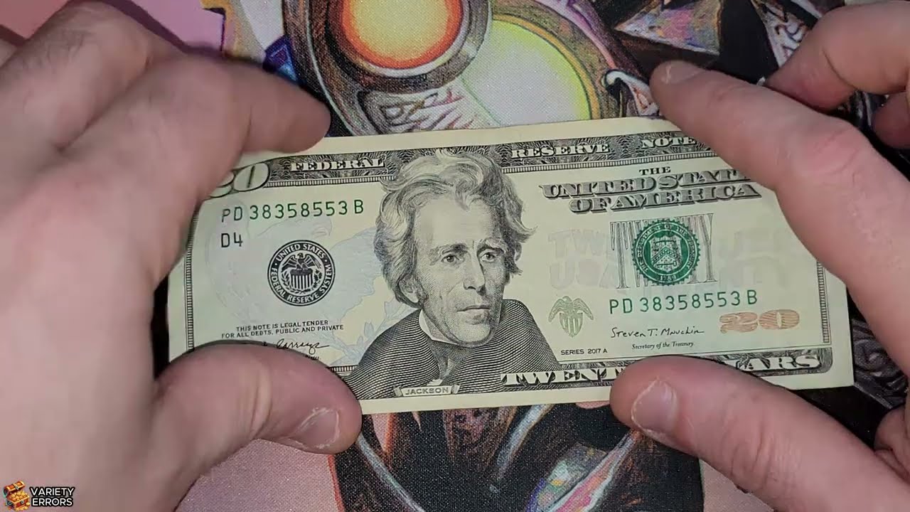 Найдена купюра достоинством 20 долларов с тройным серийным номером! Ищите редкие банкноты, которы...