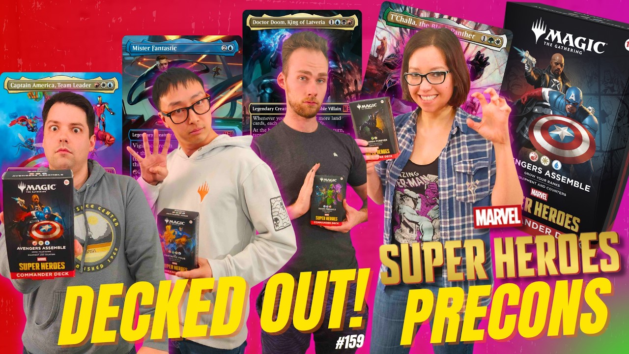 РАННИЙ ДОСТУП Marvel Super Heroes &mdash; Игра преконами &mdash; Геймплей EDH Эп. 159