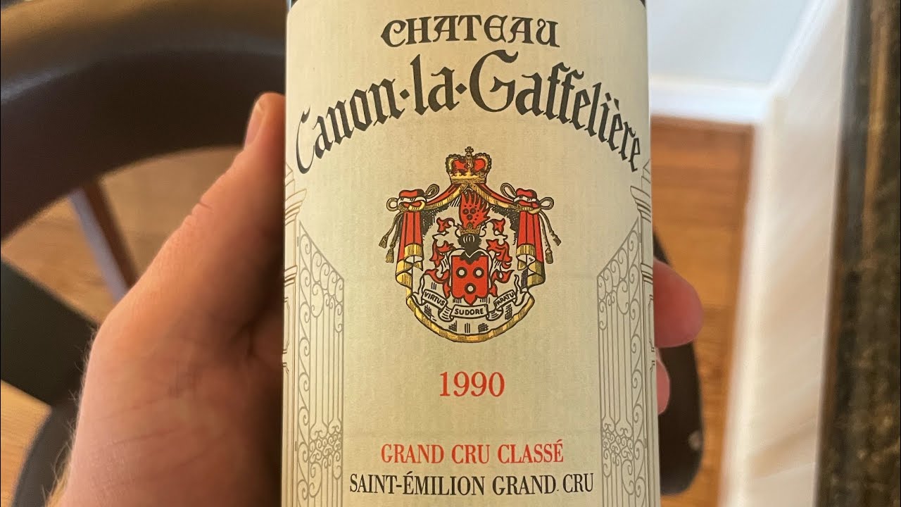 1990 Chateau Canon la Gaffeliere