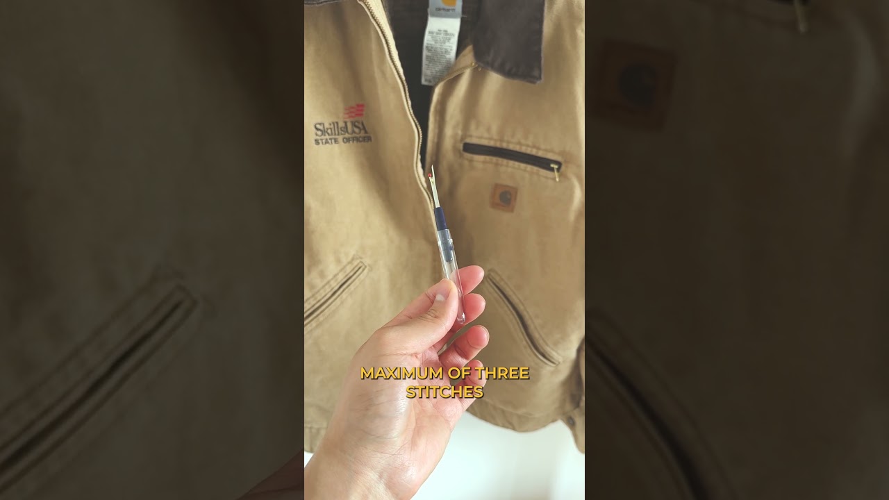 How to Remove Embroidery on a Budget