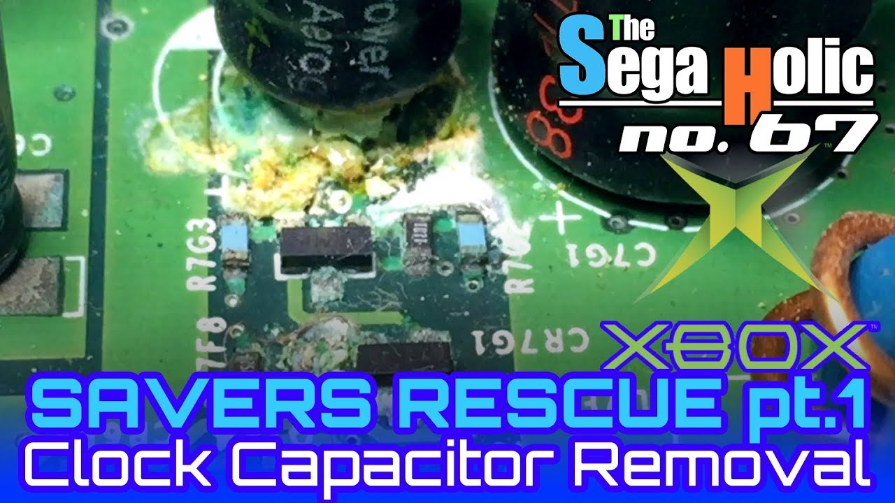 Original OG XBox Clock Capacitor Removal- Savers Rescue pt.1 [ep. 67]