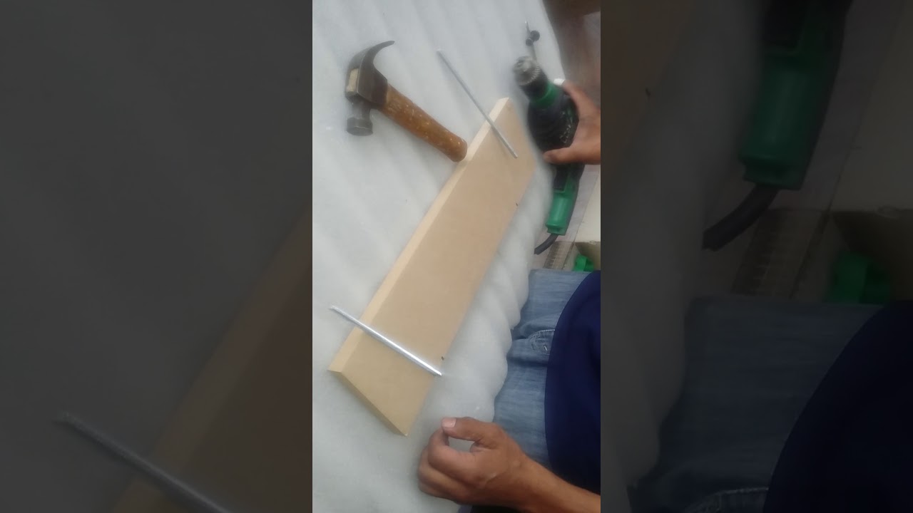 instalacion de repisa flotante cualquier diseño