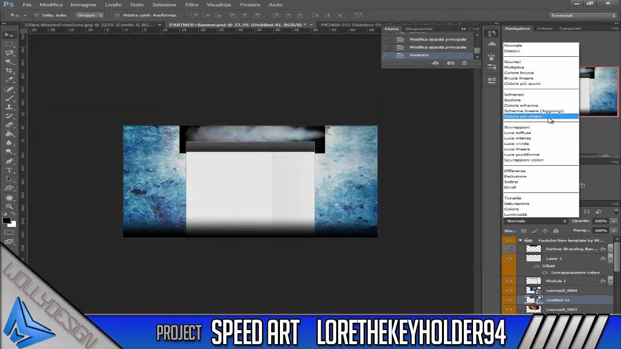 Speed Art #5 || LoreTheKeyHolder94 BG || WollyDesiign