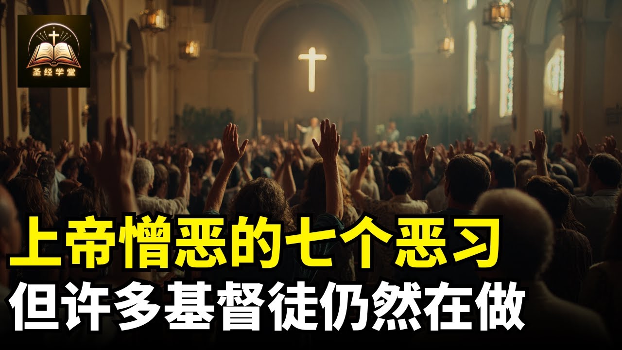 上帝憎恶的七个恶习，但许多基督徒仍然在做！