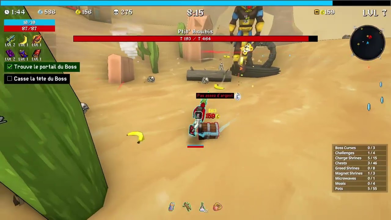 Megabonk speedrun desert swarm