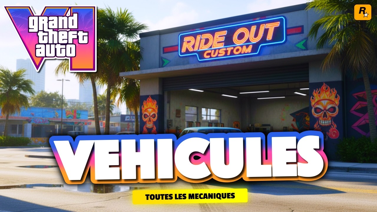 GTA 6 : SYSTEME DE VEHICULES (custom, physique, nouveautés et +)