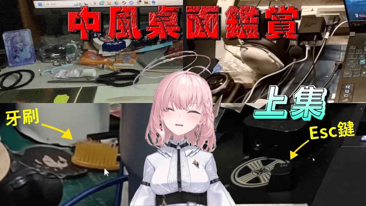 ✨讓默默中風的桌面鑑賞✨ 上集 【Nemesis ch. 涅默 | 精華】