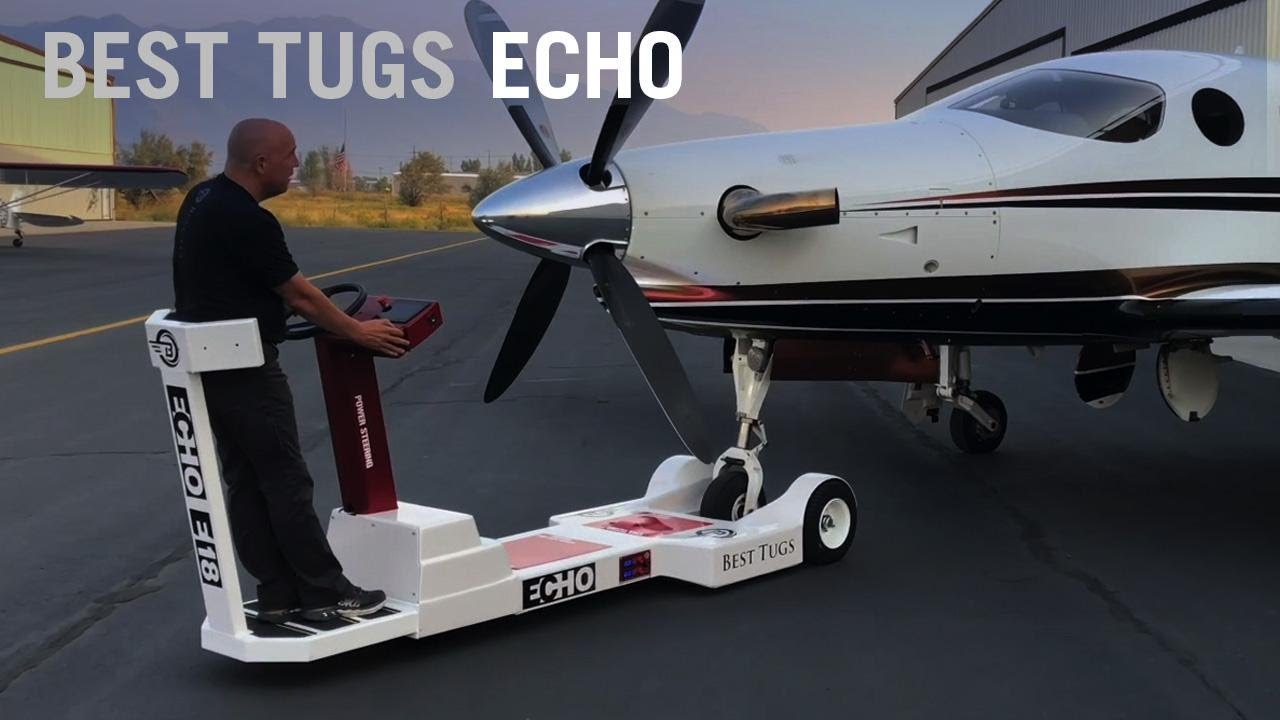 Best Tugs Reinvents the Aircraft Tug with High Tech Echo Line – AINtv