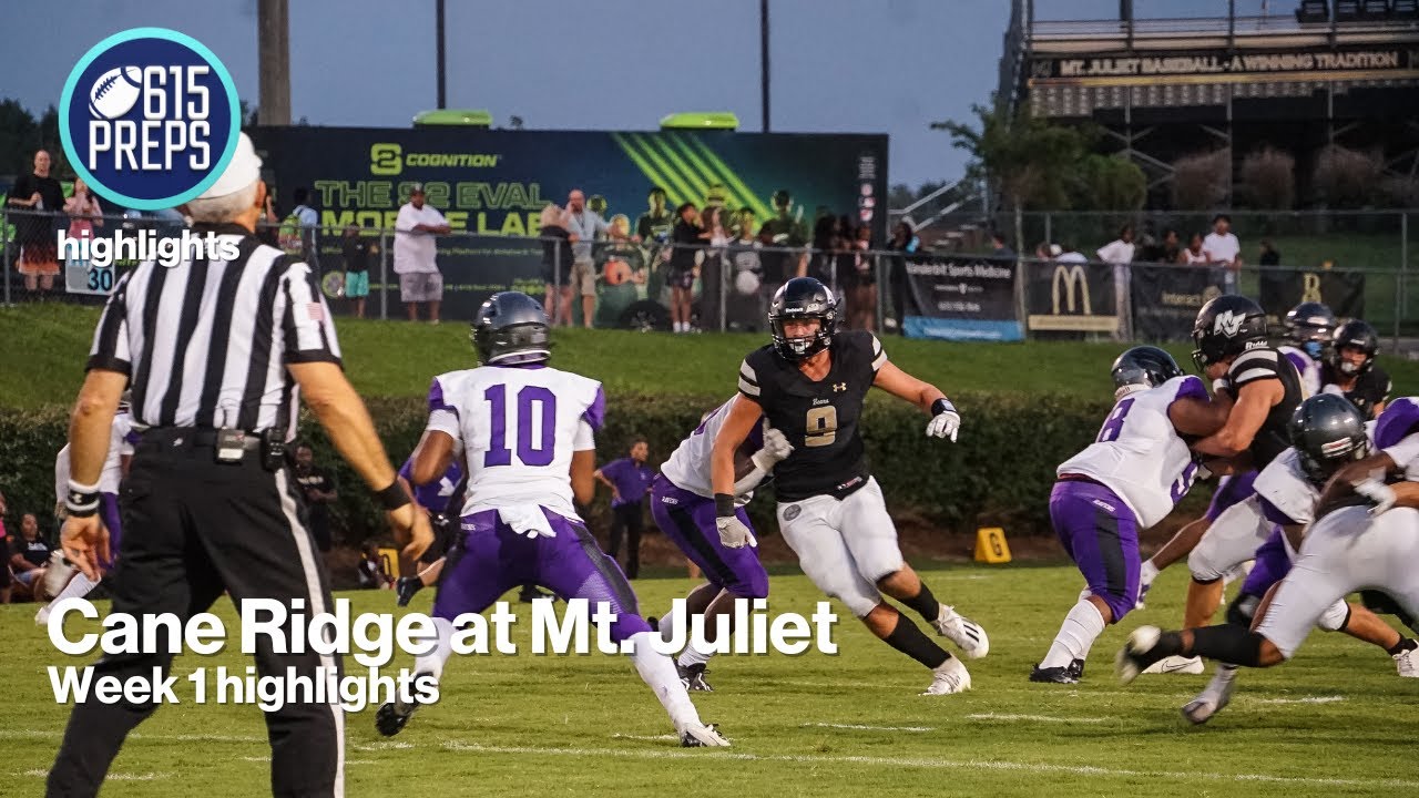 TSSAA football highlights: Mt. Juliet 31, Cane Ridge 28