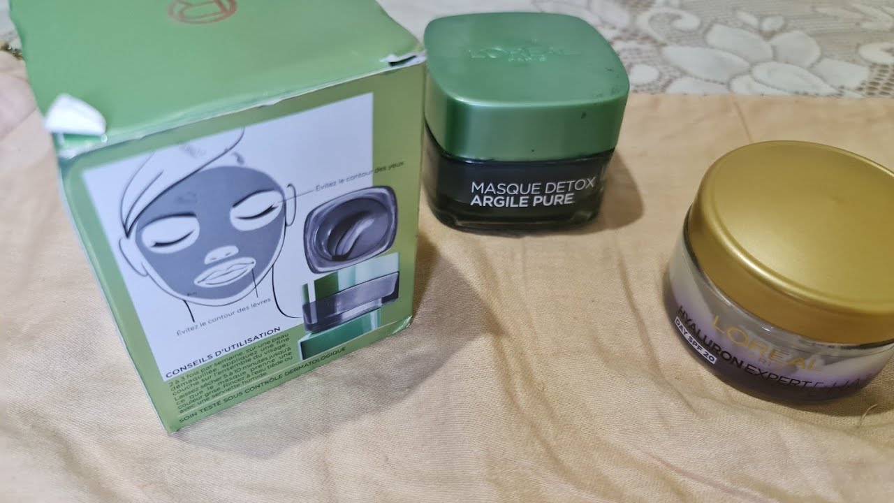 تجربتي لماسك الطين من لوريال/ L'ORÉAL masque detox