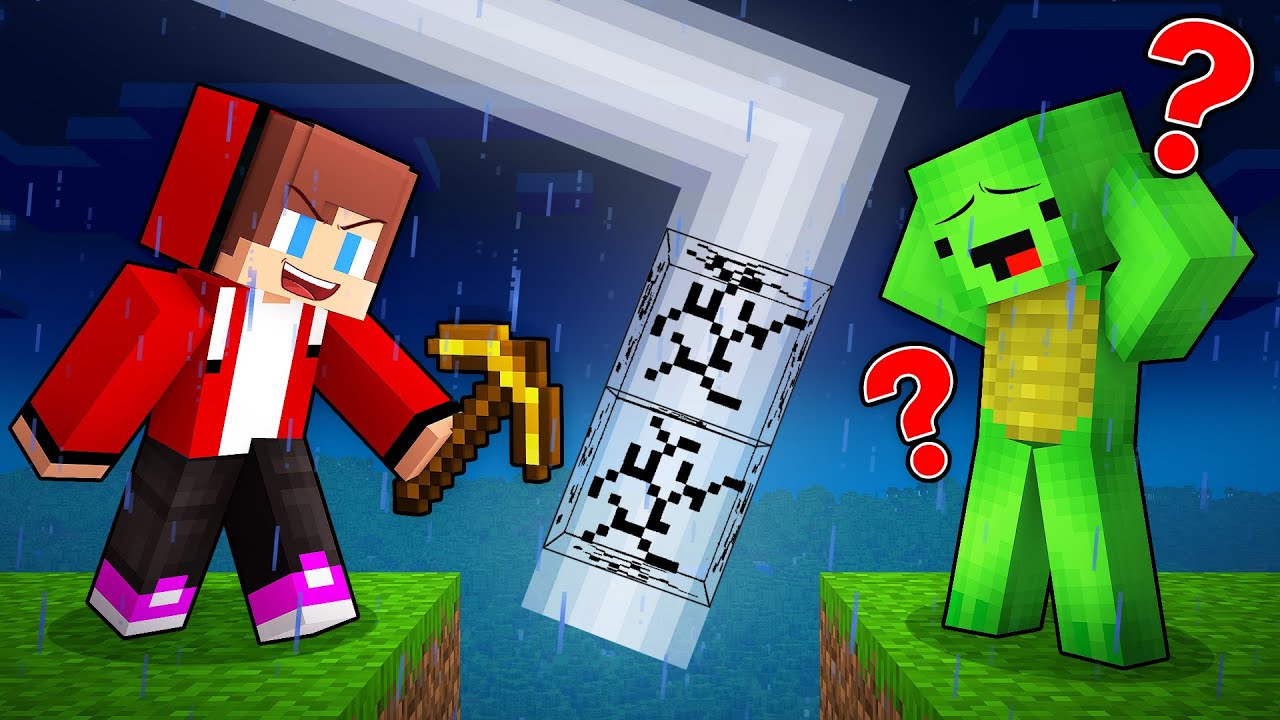 JJ Can Mine Anything to Troll Mikey in Minecraft (Maizen)