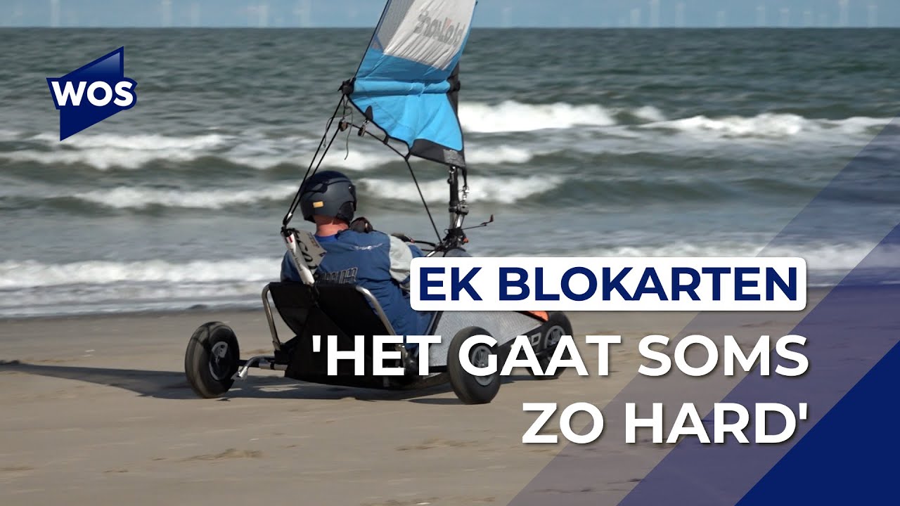 71-jarige regiogenoot scheurt over stranden voor EK blokarten
