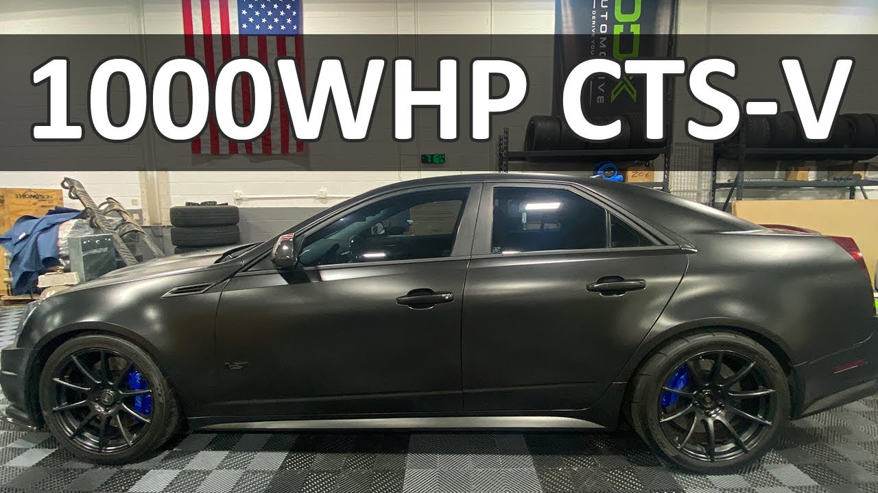 CT Performance Built 1000HP CTS-V Manual Sedan #ctsv #1000whp #1000hp