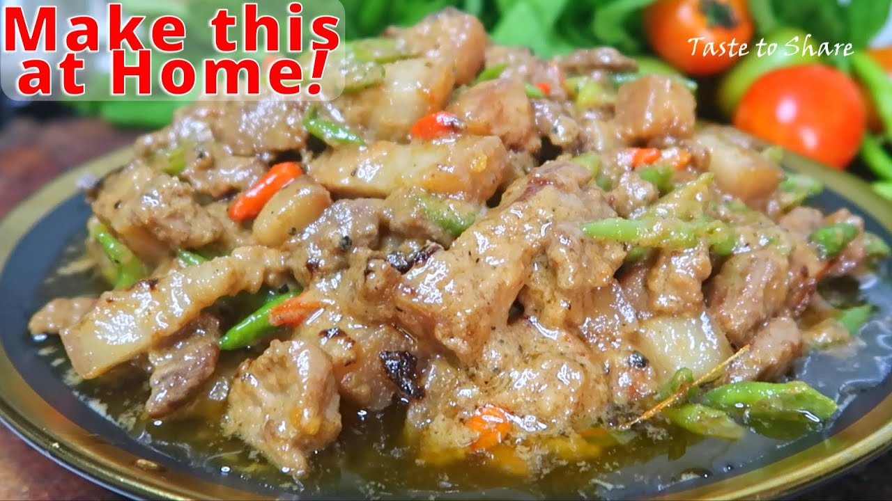 Easy & Delicious Pork Bicol express Recipe💯👌  How to Make Delicious & The best Bicol express