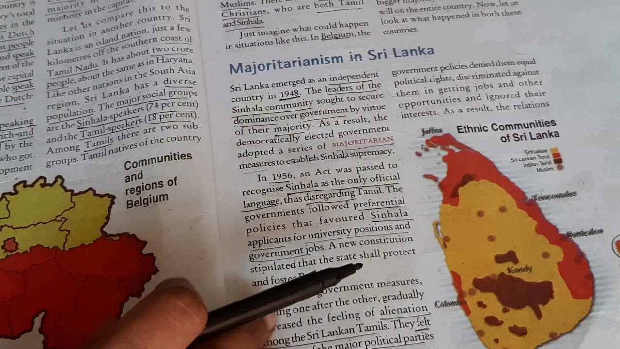 NCERT Grade 10 || CBSE Class 10  - Social Science ||Civics|| Chapter No.1 Power Sharing - in Tamil