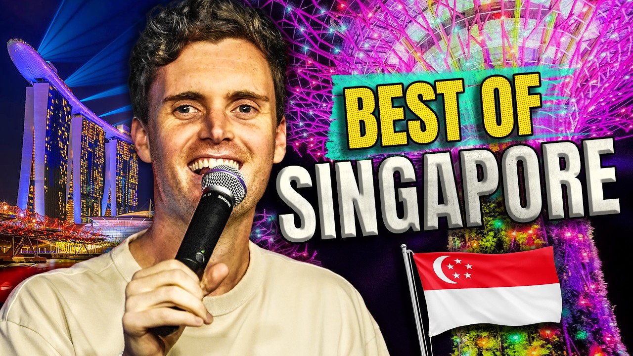Luke Kidgell Funniest Moments in Singapore 🇸🇬 | Stand Up Comedy
