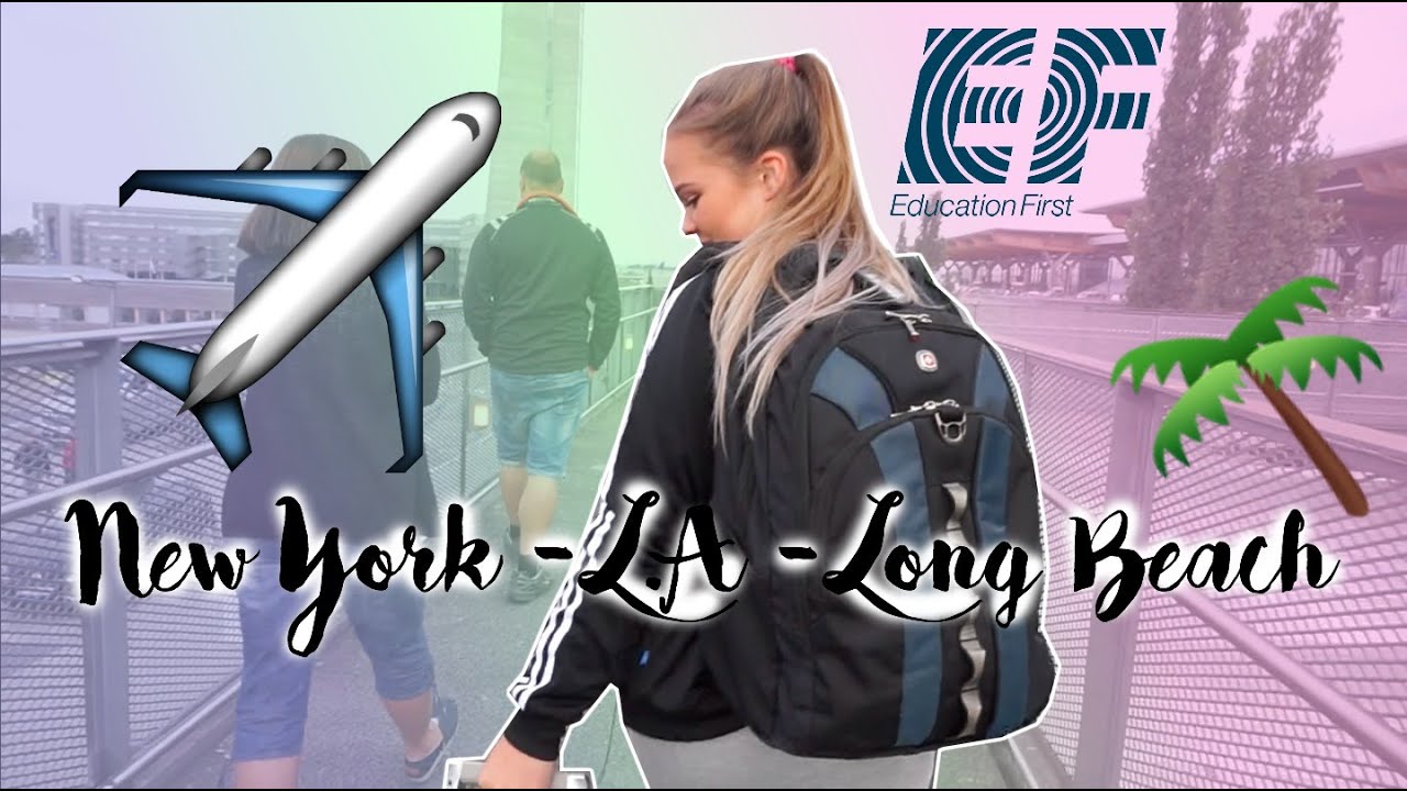 NEW YORK - L.A - LONG BEACH // VLOG 1