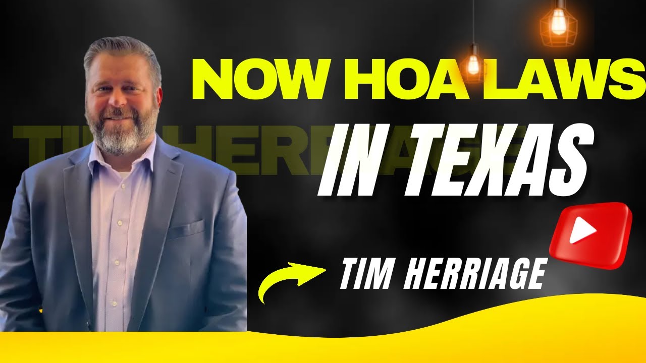 New HOA Laws in Texas: Enhancing Protections and Promoting Fairness