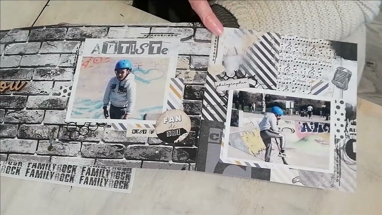 Présentation et tuto album au masculin