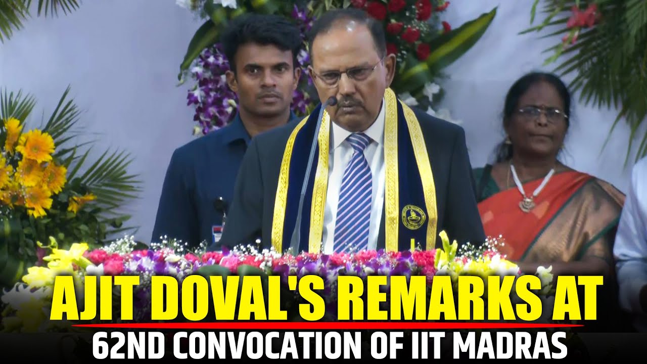 &lsquo;23 minutes&rsquo; operation&hellip;&rsquo;NSA Ajit Doval speaks on Operation Sindoor | Pakistan | China | India | AI