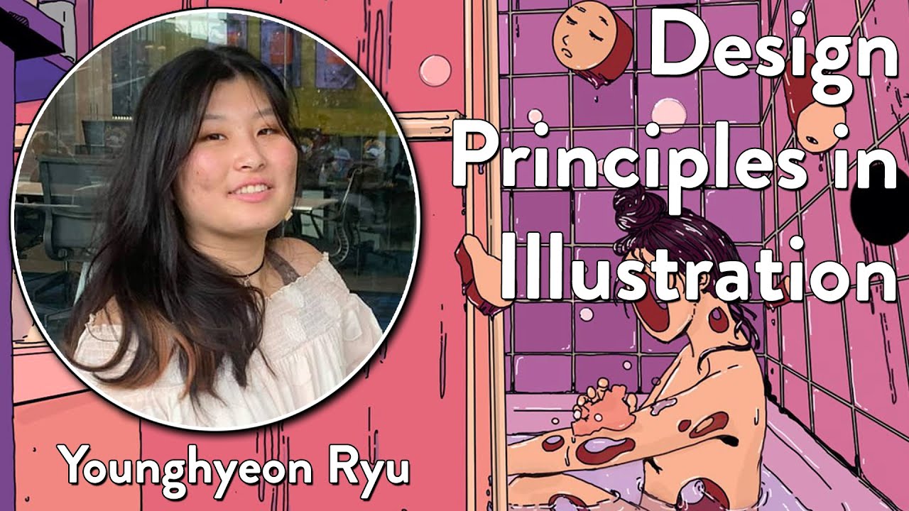 Design Principles in Illustration using Procreate -  ▶Younghyeon Ryu◀