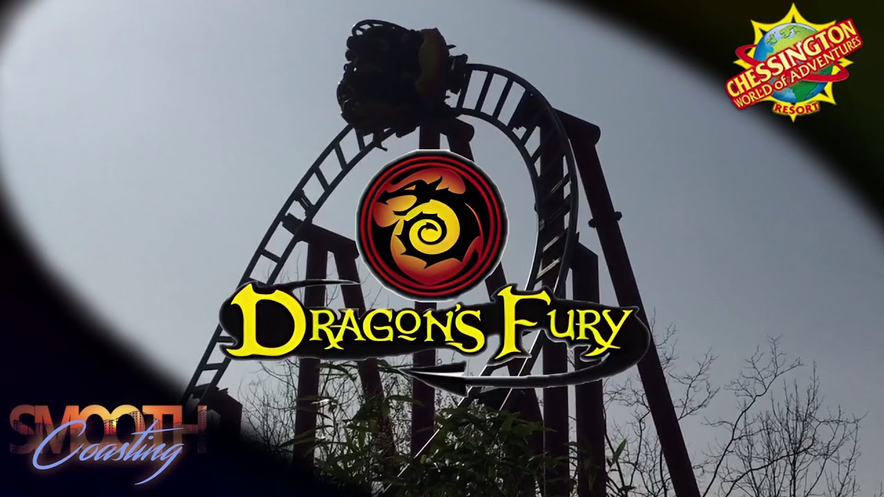 Dragon's Fury Chessington World of Adventures Resort Off-Ride Raw Footage [Non Copyright]