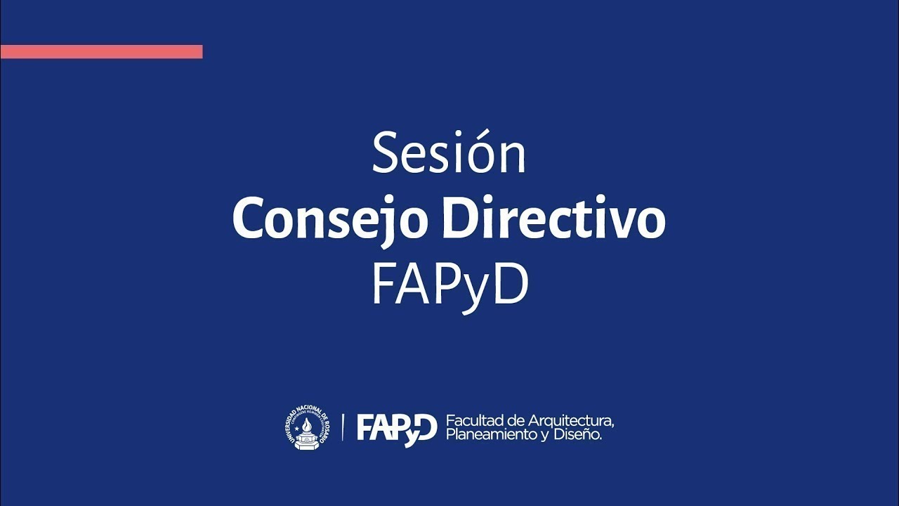 Consejo directivo -  Sesión 5/12/25
