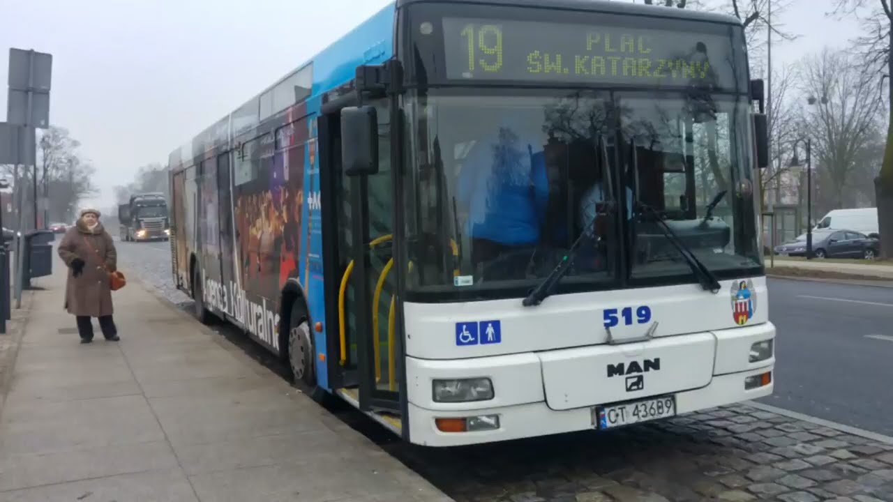 MZK Toruń - linia 19 | MAN NL283